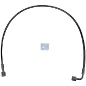 DT Spare Parts Tuyau flexible, basculement de la cabine de conduite - DT Spare Parts 1.28166 / D : 8,3 mm, M12 x 1,5, M12 x 1,5, M12 x 1,5, L : 780 mm, L1 : 780 mm, 400 bar