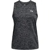 Under Armour Tech Twist Sleeveless T-shirt Gris S Femme