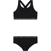 Protest Beau Bikini Noir 104 cm Fille
