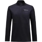 Peak Performance Trail Polartec Half Zip Fleece Noir M Homme