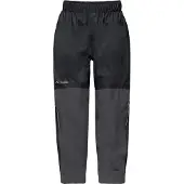Vaude Kids Escape Pants VI, pantalons de pluie, noir