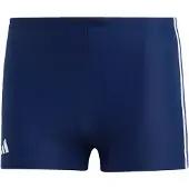 Adidas Maillot de bain de sport bleu marine / blanc
