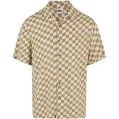 Urban Classics Chemise beige / blanc