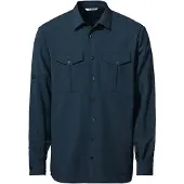 Vaude Rosemoor Ii Long Sleeve Shirt Bleu S Homme