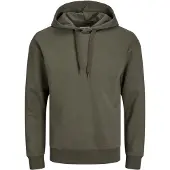 Jack & Jones Sweat-shirt 'JJBilly' gris / olive / vert pastel