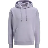 Jack & Jones Sweat-shirt 'JJEStar' lavande / blanc