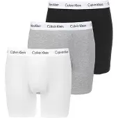 Calvin Klein Slips 3 Units Blanc,Noir,Gris M Homme