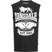 Lonsdale T-Shirt 'Cleator' noir / blanc