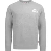 Lonsdale Sweat-shirt 'LONGRIDGE' gris chiné / blanc