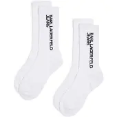 Karl lagerfeld JEANS Chaussettes noir / blanc