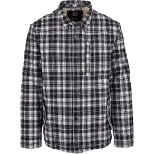 Brandit Veste mi-saison 'Sherpa' noir / blanc