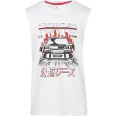 KOROSHI T-Shirt rouge / noir / blanc