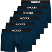 Snocks Boxers bleu foncé
