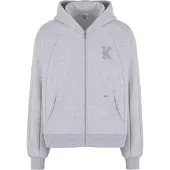 Karl kani Veste de survêtement gris