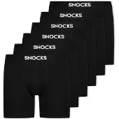 Snocks Boxers noir / blanc