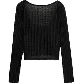 Pull&Bear T-shirt noir