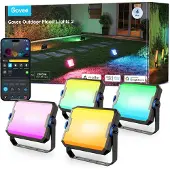 Govee Outdoor Flood Lights 4 Pack Led Floodlight Clair