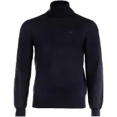 Armani Exchange Pull-over bleu marine