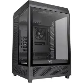 Thermaltake The Tower 500 - MDT - ATX étendu - panneau latéral avec fenêtre (verre trempé) - pas d'alimentation (PS/2) - noir