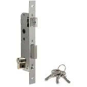 Cisa 44661.20.0 Mortise Lock Argenté