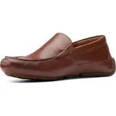 Clarks Markman Plain Mocassins en Cognac Cuir 44