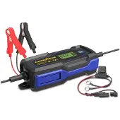 Goodyear Chargeur de batterie de voiture Chargeur de batterie pour voiture Camion Moto GOD0013