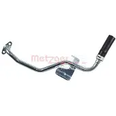 METZGER Conduite de liquide de refroidissement reliant le moteur au radiateur d'huile, en métal, de la marque , pour FIAT DOBLO, entre autres
