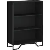 vidaXL Bibliothèque noir 80x31x106 cm bois d'ingénierie