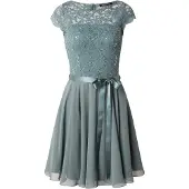 Swing Robe de cocktail bleu-gris