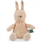 Trixie Doudou Mme Rabbit - Peluche douce pour bébé Lapin multicolore