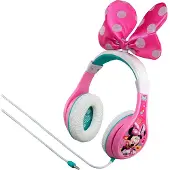EKids - Minnie Bow-tique - Casque supra-auriculaire avec limiteur de volume