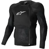 Alpinestars Veste De Protection A-Impact Plasma Black White, Taille: XXL