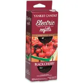 Yankee candle Recharge de remplacement pour Kit Organique Diffuseur Électrique Noir Cherry 2 x 18,5 ml
