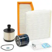 PURFLUX Kit de filtres , ensemble d'inspection, pour RENAULT Clio IV berline (BH), Captur (J5, H5), et pour DACIA SANDERO II