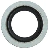 Restagraf 10 joints d'étanchéité pour vis de vidange d'huile 7392 pour OPEL Corsa F 1,5 mm 16,7 mm 24 mm