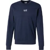 EA7 pour homme. 8NPM30_PJVRZ Sweatshirt marine Train Core Coft (L), Casuel, Coton