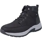 Rieker Bottes d'hiver pour hommes, couleur noire, modèle décontracté
