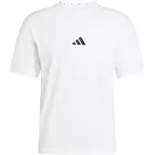 Adidas T-Shirt fonctionnel 'Essentials' noir / blanc