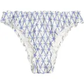Next Bas de bikini bleu / blanc