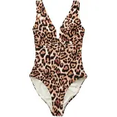 Next Maillot de bain modelant beige / marron