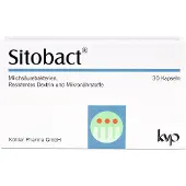 Köhler Pharma GmbH Gélules Sitobact avec bactéries lactiques, 30 gélules
