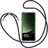 Screen Guard Professional Étui Xiaomi 13 Ultra Loopster Necklace, Bandoulière pour smartphone, Transparent