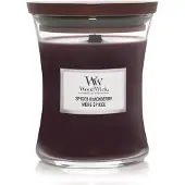 Woodwick Spiced Blackberry bougie parfumée avec mèche en bois 275 g