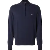 Fynch&Hatton Supersoft Half Zip Sweater Bleu 3XL Homme