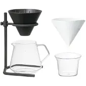 Ceramic SCS-S04 Brewer Stand Set 4 tasses
