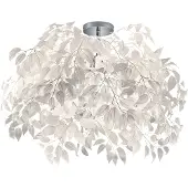TRIO Plafonnier LEAVY blanc Ø 70cm