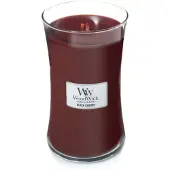 Woodwick Grande bougie jarre parfumée , Black Cherry