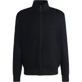 BOSS Veste de survêtement bleu foncé