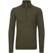 INDICODE JEANS Pull-over 'Valero' chocolat / olive