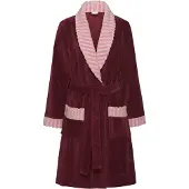 Vivance Peignoir long 'Dreams' baie / rouge clair / blanc